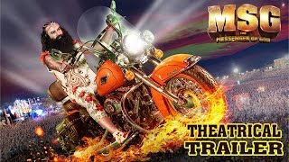 MSG The Messenger  Official Theatrical Trailer  Saint Gurmeet Ram Rahim Singh Ji Insan [upl. by Loux375]