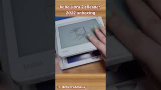 Kobo Libra 2 eReader White 2022 unboxing shorts tbr kobolibra2 [upl. by Noret557]