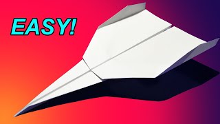 How To Make EASY Paper Airplanes that FLY FAR  paperplaneschannel1111 [upl. by Anisah786]