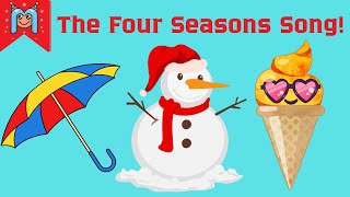 🎶🍂 quotThe Four Seasons Songquot 🌸 The Seasons Song  Kids Songs  Super Simple Songs  Nursery Rhymes [upl. by Unders]