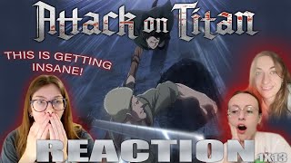 Attack on Titan SUB  3x13 The Town Where Everything Began  Reaction [upl. by Hein]