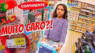 PREÇOS DOS BRINQUEDOS EM PORTUGAL 🇵🇹 SUPERMERCADO CONTINENTE [upl. by Christiana]