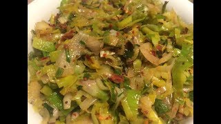 தமிழ்  Leeks stirfry with Maldive fish by Genie Mum [upl. by Bordiuk]