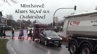 MittelstandsProteste Klares Signal aus Ostfriesland [upl. by Ennaerb]