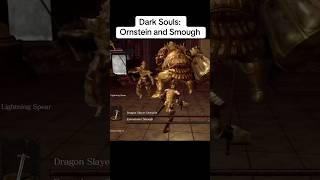 Ornstein and Smough are the most DIFFICULT Boss Fight in any Souls game Shorts darksouls gaming [upl. by Arraek]