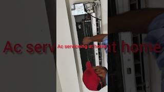 Learn How to Clean an Air Conditioner Servicing AC Cleaning at Home  SMELL FREE AC [upl. by Kallman822]