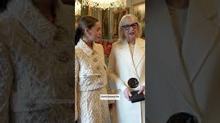 SameYou cofounders Emilia and Jenny Clarke receive their MBE awards at Windsor Castle [upl. by Zeeba]