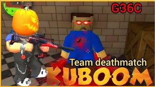 kuboom 3D gameplay 👉 team deathmatch 👈 G36C кубум 🚨 não perca 🚨 [upl. by Jagir]