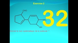 exercice 2 donner le nom systématique de la molécule [upl. by Silevi690]