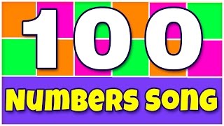 Number Song 1 – 100  Rhymes For Children  Learn to Count by Nursery Rhyme Street [upl. by Caravette941]