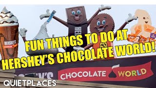 HERSHEY’S Chocolate World Fun Things to Do Tour Halloween Hershey Pennsylvania [upl. by Ashlee956]