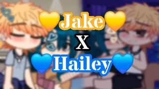 💙Jake x Hailey💛💛Jailey 💙The Music FreaksGift for RosyClozy [upl. by Luapnaes]