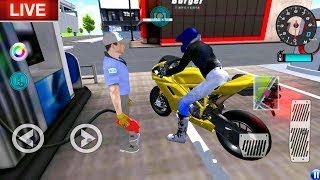 🔴LIVE✅3D SUPER BIKE VS Bullet Train POLICE Car Driving School Best Android Gameplay HD [upl. by Breger]