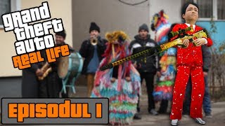 GTA Real Life  Tudorel colinda politistii in timpul spargerii la banca   Episodul 1 [upl. by Aydan]