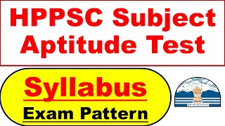 HPPSC SAT Syllabus 2024  Company CommanderSenior InstructorStore OfficerCentre Commander [upl. by Ocirema]