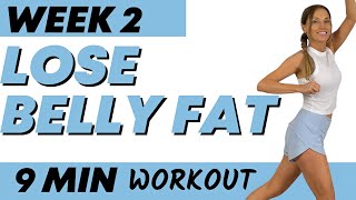 Lose Belly Fat Workout  9 Minute Workout  9 Exercises to Lose Belly Fat  Do this for 7 Days [upl. by Collis]