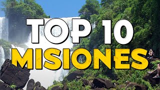 🧳️ TOP 10 Que Ver en Misiones ARGENTINA ✈️ Guía Turística Que Hacer en Misiones Provincia [upl. by Aihsital741]