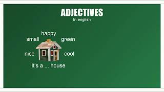 adjectives in english Adjetivos em inglês [upl. by Marijo530]