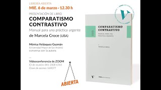 Librería Abierta  Presentación del libro Comparatismo contrastivo Manual para una práctica urgente [upl. by Jansen413]