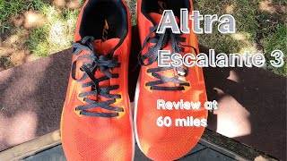 Altra Escalante 3 full review at 60 miles [upl. by Cob141]