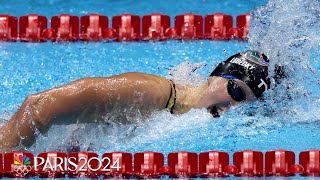 Katie Ledecky powers to 200m freestyle final victory at US Olympic Swimming Trials  NBC Sports [upl. by Dowling]