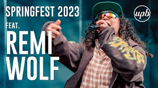 UVM SpringFest 2023 ft Remi Wolf [upl. by Cinemod]