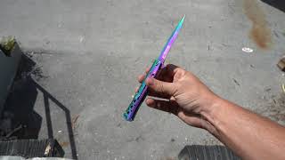 Venom Tip Stiletto Spring Assisted Tactical Blade [upl. by Kirven]