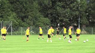 BVB Borussia Dortmund im Trainingslager in Bad Ragaz 2013 [upl. by Arvy329]