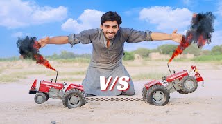 Massey 3854x4 Tractor VS Massey 3852WD  Muhammad khan  Abubakar Shabir [upl. by Nilyaj]