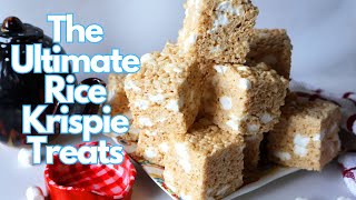 Why Didnt I Know This Before Secret to Making the ULTIMATE Rice Krispie Treats [upl. by Beeck]