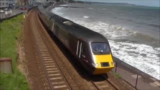 Trains at Dawlish Sea Wall  100615 [upl. by Patrica121]