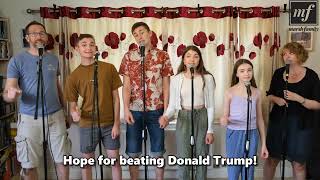 quotGimme Hope Kamalaquot  Marsh Family adaptation of Eddy Grant quotGimme Hope JoAnnaquot for Trump vs Harris [upl. by Raybin]