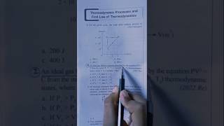 Thermodynamics Neet PYQ questions practice shorts medicalentranceexam neetpyq neet ytshorts [upl. by Analahs]