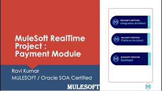 MULESOFT PROJECT  SESSION01  PAYMENT MODULE  MULESOFT REAL TIME PROJECT [upl. by Celinka]