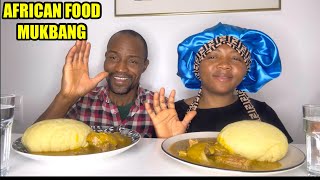 NIGERIAN FOOD MUKBANG  FUFU EATING CHALLENGE [upl. by Assenal439]