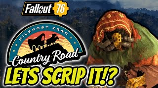 Lets try this again time to Scrip my pants Fallout 76 [upl. by Arrek]