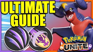 How to play Dragon GARCHOMP in Pokemon Unite Ultimate Guide [upl. by Schmitz]