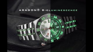 ARAGON® Watch Review Bioluminescence Automatic [upl. by Gusta]