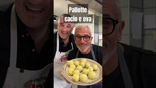 Pallotte Cacio e Ova vincenzosplate chefmaxmariola [upl. by Hadlee]