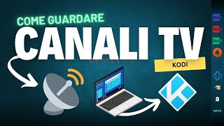 Come guardare Canali TV su Kodi [upl. by Ennaillek]