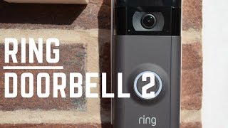 Ring Video Doorbell 2 Review w Chime Pro  TechForge Media [upl. by Kehr]