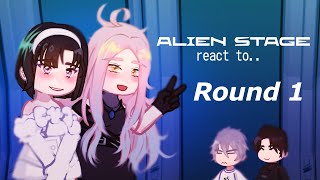 alien stage react to ROUND 1 13 🇷🇺🇬🇧 [upl. by Kenlay275]