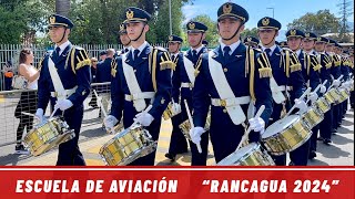 Escuela de Aviación  INGRESO Desfile Conmemoración quotBATALLA DE RANCAGUA 2024quot [upl. by Delacourt663]