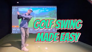 TRY THIS EASY GOLF SWING TECHNIQUE Anyone Can Do [upl. by Philomena]