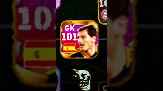 101 Casillas Training Guide In Efootball 2024 pesarea efootball shorts viralvideo [upl. by Nhar]