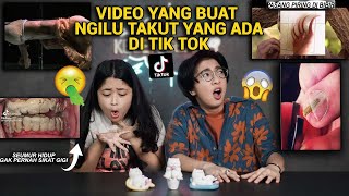 VIDEO YANG BUAT NGILU YANG ADA DI TIK TOK 🤢 [upl. by Akeme]