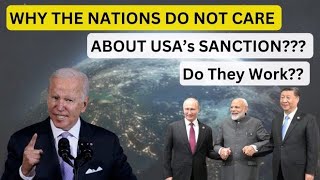 Why Nations are not afraid by US Sanction Are they working 🇮🇳🇨🇳🇺🇸 🇷🇺 [upl. by Nesaj156]