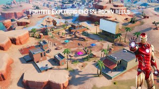 Fortnite Exploring Chapter 3 Season 4 Rocky Reels [upl. by Nojram]