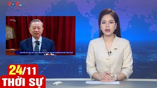 Bản tin sáng ngày 2411  Tin tức thời sự mới nhất hôm nay  VOV [upl. by Einahpts627]