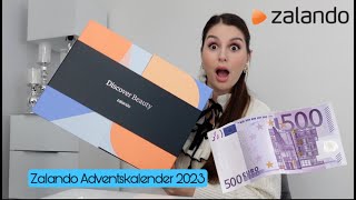 MEGA HEFTIG 500€ Zalando Adventskalender 2023 UNBOXING [upl. by Airekahs]